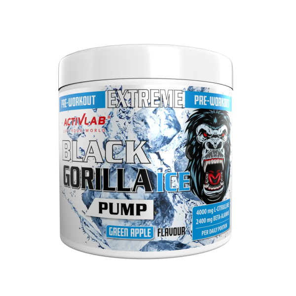 Activlab Black Gorilla Ice Pump Preworkout (300g) - Image 2