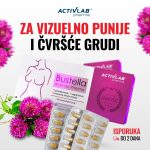 Activlab Bustella dodatak ishrani za čvršće i punije grudi, pakovanje od 60 kapsula.