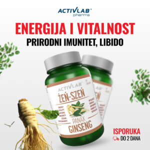 Activlab ŽEN-ŠEN PANAX GINSENG (60 kapsula)