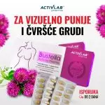 Activlab Bustella dodatak ishrani za čvršće i punije grudi, pakovanje od 60 kapsula.